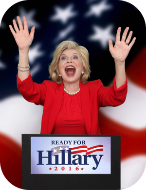 Hillary Clinton Impersonator